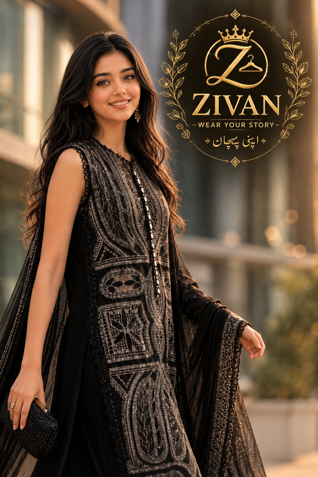 Zivan Black Dhanak 3PC